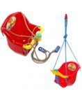 Technok Toys Детска градинска люлка с въже и свирка